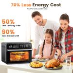 Cookwise 30L Air Fryer Oven - Multi-Level Cooking with 18-in-1 Functions