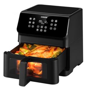 Cosori 6.2L Clear Window Air Fryer, Quiet