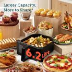 Cosori 6.2L Clear Window Air Fryer, Quiet