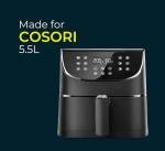 Cosori 5.5L Square Silicone Air Fryer Liner