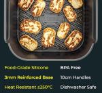 Cosori 5.5L Square Silicone Air Fryer Liner