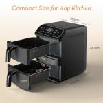 Cosori Turbo Tower Compact Air Fryer 8.6L
