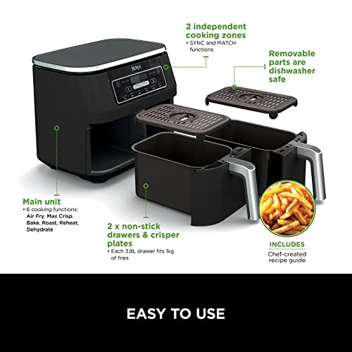 Ninja Foodi Dual Zone Air Fryer AF300UK