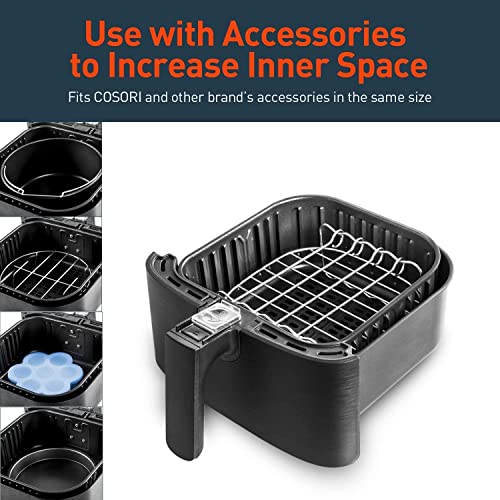 COSORI 5.5L Replacement Basket - Non-Stick and Dishwasher Safe