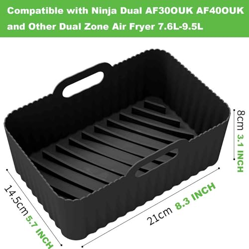 Ninja Air Fryer Silicone Liners, Non-Stick Accessories