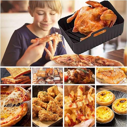 Ninja Air Fryer Silicone Liners, Non-Stick Accessories