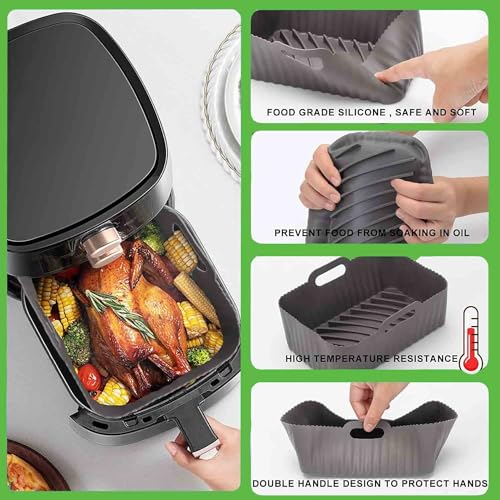 Ninja Air Fryer Silicone Liners, Non-Stick Accessories