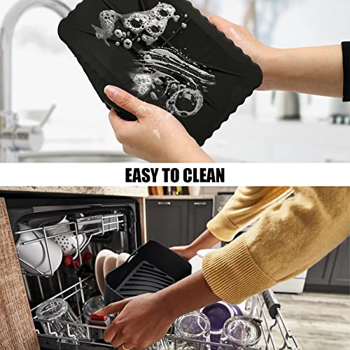 Reusable Silicone Liners for Ninja Dual Air Fryer