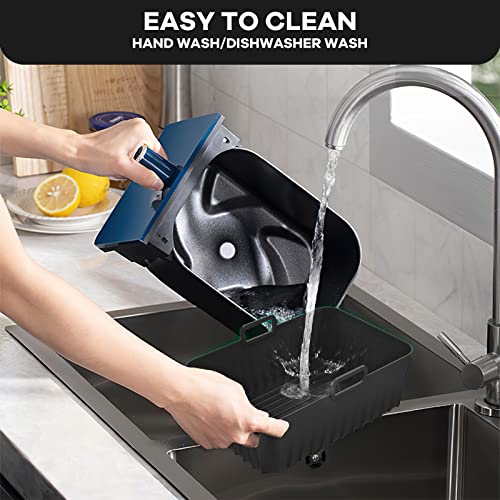Silicone Air Fryer Liners for Ninja Dual Fryer - 2 Pack