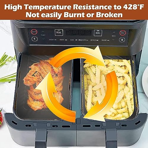 Reusable Silicone Liners for Ninja Air Fryer - Dual Pack