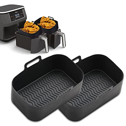 Silicone Liners for Ninja Dual Air Fryer