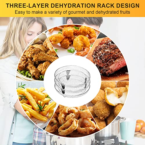 Stackable Air Fryer Rack Set for Ninja