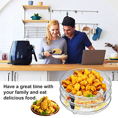 Stackable Air Fryer Rack Set for Ninja