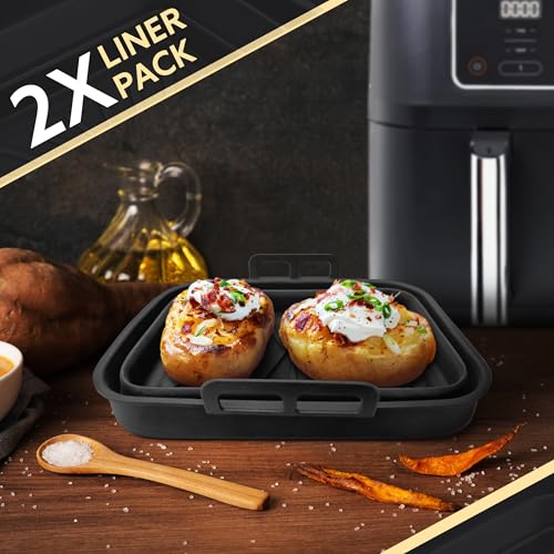 Silicone Air Fryer Liners for Ninja AF400UK & Tower T17088
