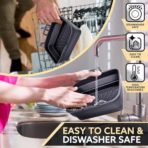 Silicone Air Fryer Liners for Ninja AF400UK & Tower T17088