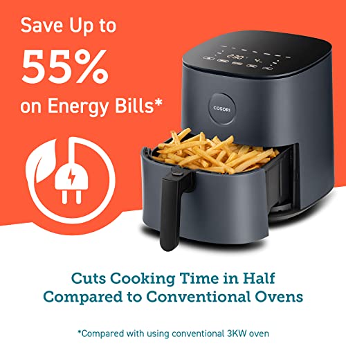 COSORI 4.7L 9-in-1 Air Fryer with Recipes