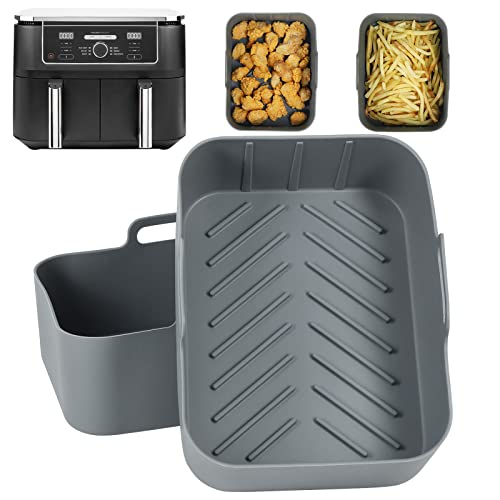 Silicone Air Fryer Liners for Ninja Flex Drawer - 2PCS Large Liners