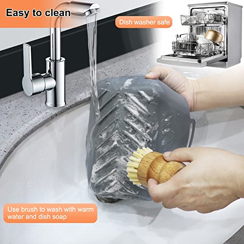 Silicone Air Fryer Liners for Ninja Flex Drawer - 2PCS Large Liners