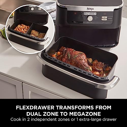 Ninja Foodi Flexdrawer Dual Air Fryer 10.4L AF500UK