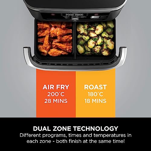 Ninja Foodi Flexdrawer Dual Air Fryer 10.4L AF500UK