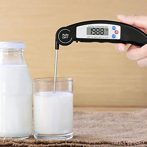 Digital Food Thermometer for Kitchen, BBQ, Air Fryer