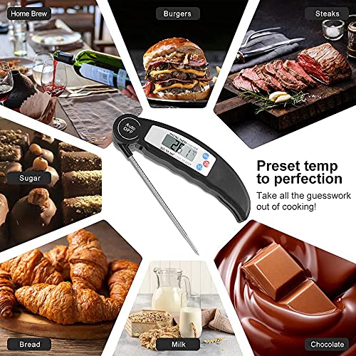 Digital Food Thermometer for Kitchen, BBQ, Air Fryer