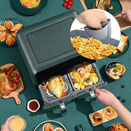 Silicone Air Fryer Liner Set for Ninja Dual
