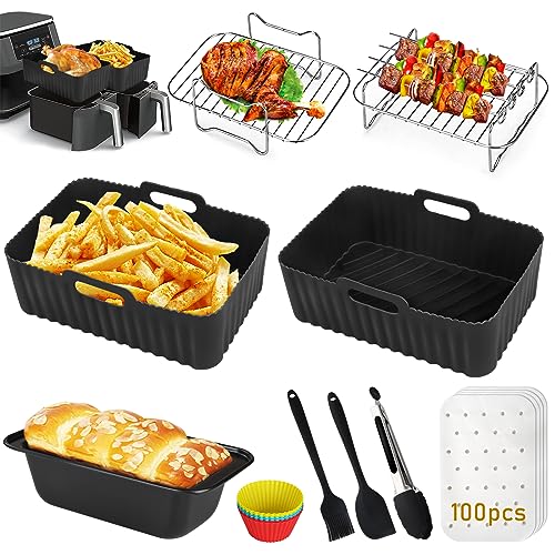 10-Piece Air Fryer Accessories for Ninja, Tower, Salter