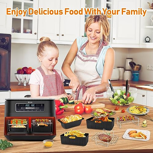 10-Piece Air Fryer Accessories for Ninja, Tower, Salter