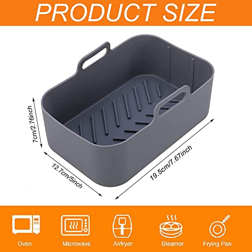 Ninja Dual Air Fryer Silicone Pot, 2PCS Basket