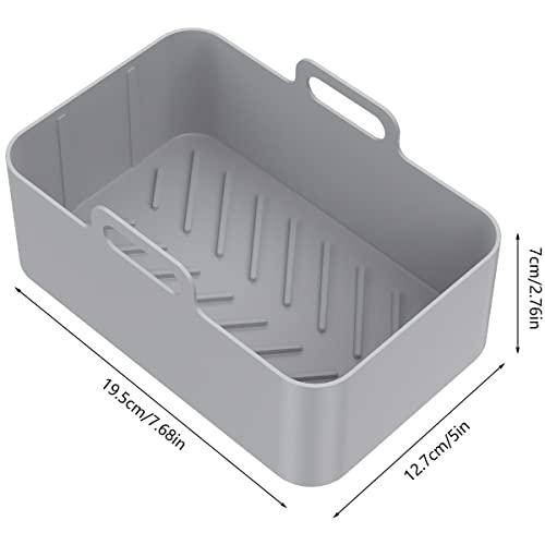 Silicone Air Fryer Liners for Ninja Dual Air Fryer