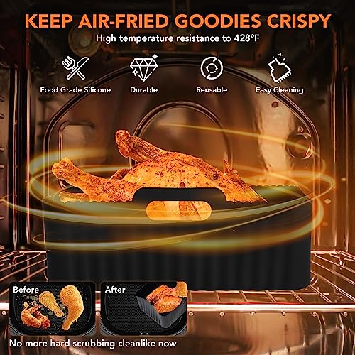 Silicone Air Fryer Accessories for Ninja & Tower