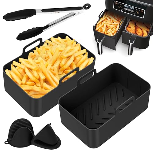 Premium Silicone Air Fryer Liners & Accessories Set