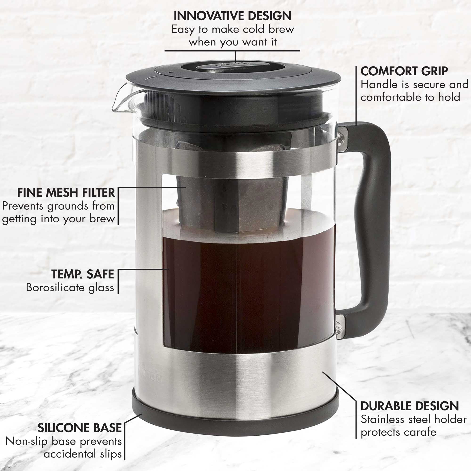 Primula Kedzie Glass Cold Brew Coffee Maker