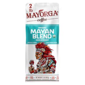 32oz Mayan Blend Organic Whole Bean Coffee