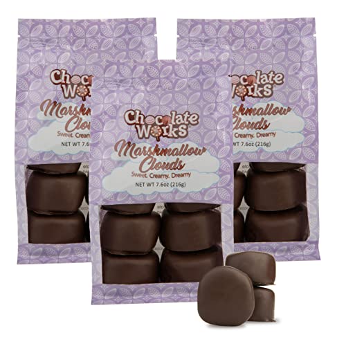 Dark Chocolate Marshmallow Clouds - Gourmet Treats 3-Pack