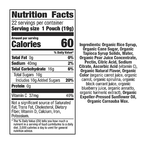 Annie's Organic Fruit Flavored Snack Packs