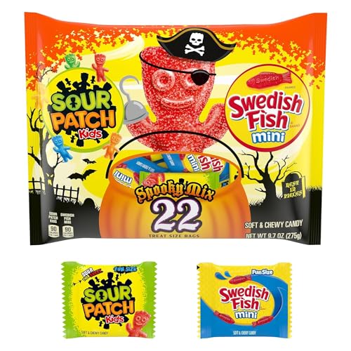 SOUR PATCH KIDS & SWEDISH FISH Candy Variety Pack