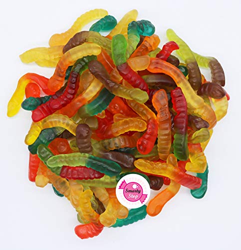 Smarty Stop Assorted Gummy Worms - 2 LB