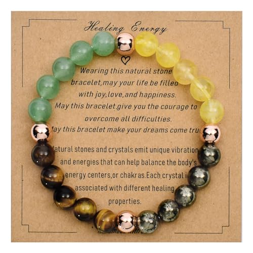 Healing 7 Chakra Bracelet with Genuine Stones