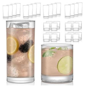 24-Piece Libbey Drinking Glass Set