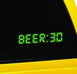 Funny Beer 30 Vinyl Sticker - 5 Inches