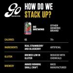 Go Brewing New School Sour Berry Non-Alcoholic Beer