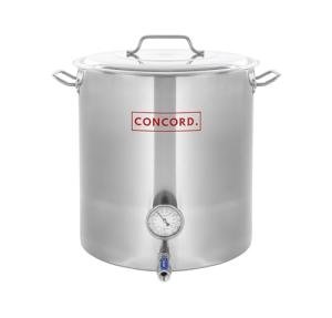 Concord 40 Qt Stainless Steel Brew Kettle