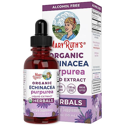 Organic Echinacea Purpurea Liquid Drops – 1 Fl Oz