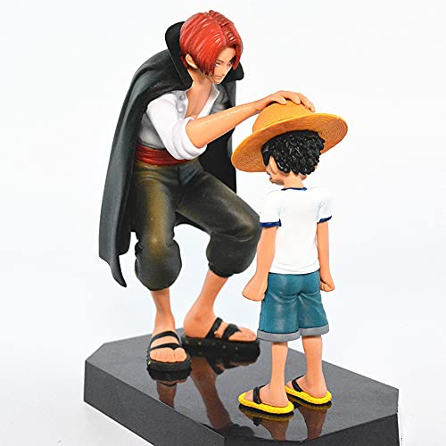 One Piece Shanks and Luffy Collectible Figures Set