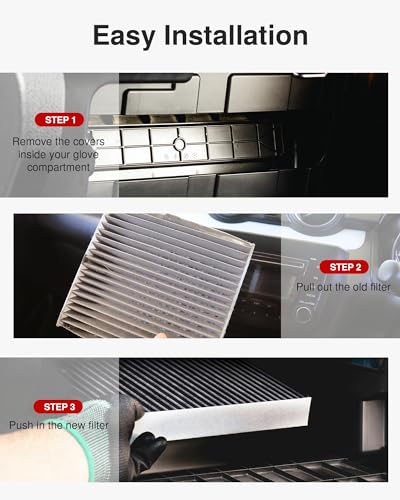 Puroma Activated Carbon Cabin Air Filter (2 pcs)
