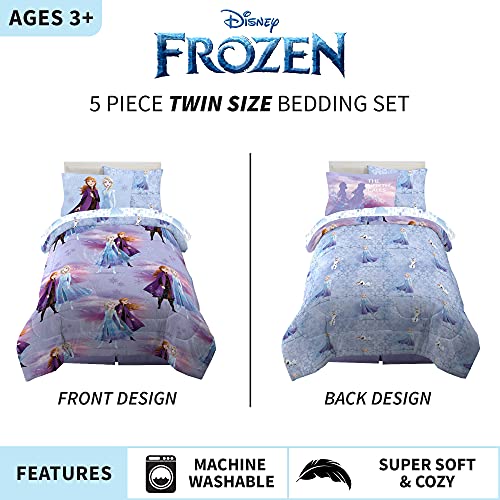 Disney Frozen Twin 5-Piece Bedding Set