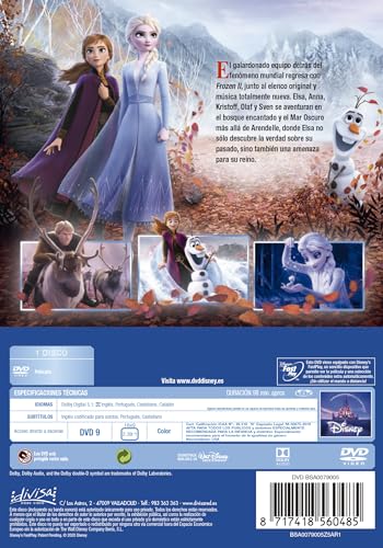Frozen II DVD Adventure for Kids