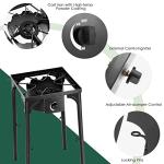 Single Burner Propane Camp Stove with Regulator